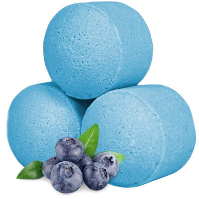 Serenityy 1.3 Kg Box Of Blueberry Chill Mini Bath Spheres, Hand-Made, Vegan, Cruelty Free