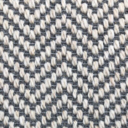 Herringbone Luxury Wool Blend Carpet By Remland (Zinc, 1M X 4M)
