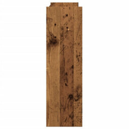 Berkfield Wall Shoe Cabinet Old Wood 80X18X60 Cm Engineered Wood - thumbnail 5