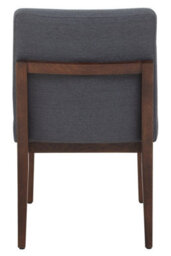 Orsina Stylish Chair, Charcoal Upholstered Outdoor Chair For Garden, Comfortable Dining Chair For Breakfast - thumbnail 5
