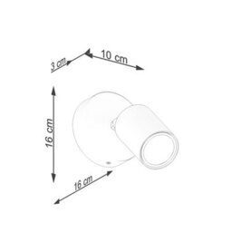 Sollux Lighting Verdo Steel/wood Black 1 Lights Modern Wall Light - thumbnail 5