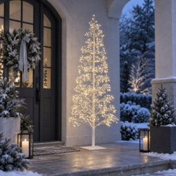 Pegdev 180Cm / 6Ft Pre-Lit Outdoor Christmas Tree - thumbnail 2