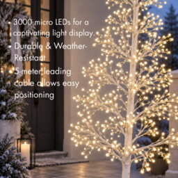 Pegdev 180Cm / 6Ft Pre-Lit Outdoor Christmas Tree - thumbnail 4