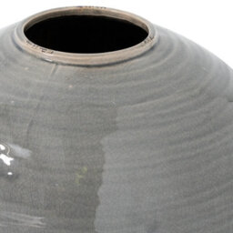 Hill Interiors Uk Homeliving Garda Grey Glazed Regola Vase - thumbnail 2