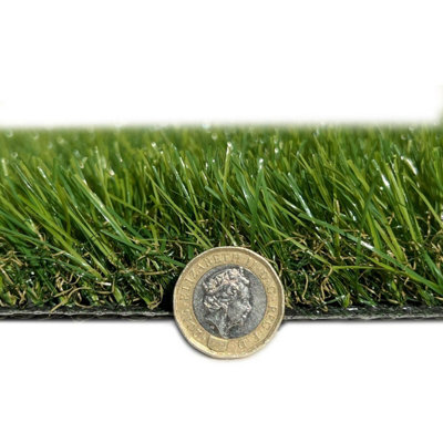 "Augusta 38mm Artificial Grass, Plush Fake Grass, Pet-Friendly, Premium Artificial Grass-4M(13'1"") X 4M(13'1"")-16M²" - image 1