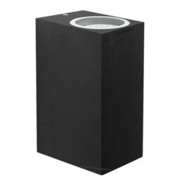 Long Life Lamps Company Modern Rectangular Up Down Matt Black Outdoor Wall Light Fixture Gu10 Zlc061B - thumbnail 3