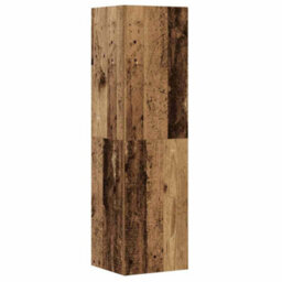 Berkfield 5 Piece Tv Cabinet Set Wall-Mounted Old Wood Engineered Wood - thumbnail 6