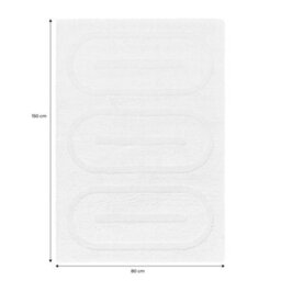 Sweeek - Indoor Rug With Geometric Patterns Cream 150X80Cm - Mae - thumbnail 6