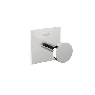 Cosmic Towel Hook, Robe Hook, Coat Hook, Self-Adhesive, Chrome, Supports Up To 5Kg, Stick Collection - image 1