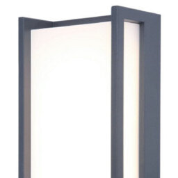 Britalia Br5193001118 Led Anthracite Outdoor Modern Rectangular Flush Wall Light 1100Lm 3000K Warm White Ip54 - thumbnail 2