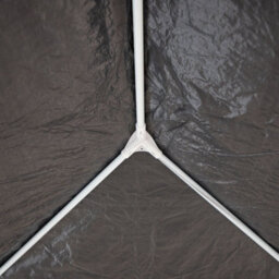 Birchtree 3X3M Outdoor Pe Gazebo Patio Shade Canopy Waterproof 4 Pieces Sidewalls Grey - thumbnail 8