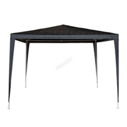 Birchtree 3X3M Outdoor Pe Gazebo Patio Shade Canopy Waterproof 4 Pieces Sidewalls Grey - thumbnail 7