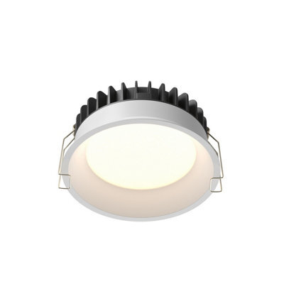 Luminosa Lighting Luminosa Okno 12Cm Round Recessed Downlight White Ip44 - image 1