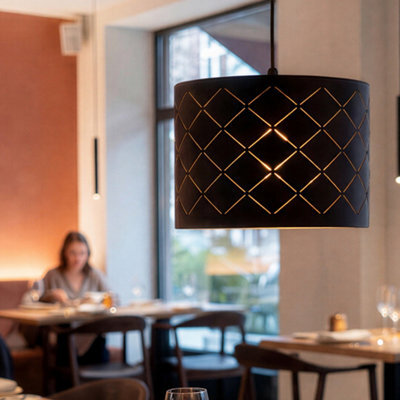 Emitto Ceiling Light Shade Pendant Drum Lampshade Lightshade Living Room - image 1
