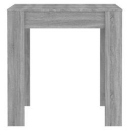 Vidaxl Dining Table Grey Sonoma 140X74.5X76 Cm Engineered Wood - thumbnail 4