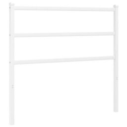Berkfield Metal Headboard White 107 Cm - thumbnail 2