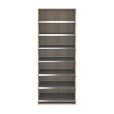 GoodHome Atomia Freestanding Oak Effect Pull-Out Shoe Rack (W)750mm - image 1