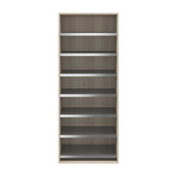 GoodHome Atomia Freestanding Oak Effect Pull-Out Shoe Rack (W)750mm - thumbnail 1
