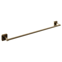 Single Towel Bar Straight Rail Modern Wall Mounted Holder Bathroom 600mm - thumbnail 1