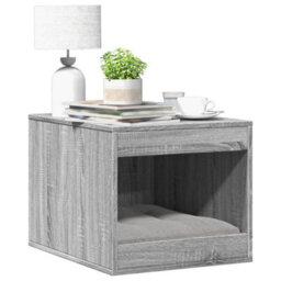 Vidaxl Cat Litter Box Enclosure Grey Sonoma 47X59X42 Cm Engineered Wood