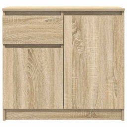 Walplus Sideboard With Drawer Sonoma Oak 71X35X65 Cm Engineered Wood - thumbnail 6