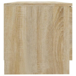 Vidaxl Tv Cabinet Sonoma Oak 80X35X36.5 Cm Engineered Wood - thumbnail 7