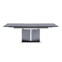 Furniture in Fashion Belmonte High Gloss Extending Dining Table Large In Grey - thumbnail 7