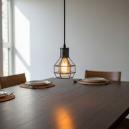 Industrial Cage Pendant Ceiling Light,adjustable Hanging Ceiling Lights, Black Wire Lampshade For Bedroom Bar Cafe Hallway - thumbnail 8