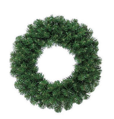 Kaemingk Imperial Pine Indoor Or Outdoor Christmas Wreath In Green - 35Cm