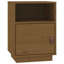Berkfield Elegant Bedside Cabinets 2 Pcs Honey Brown 40X34X55 Cm Solid Wood Pine - thumbnail 6