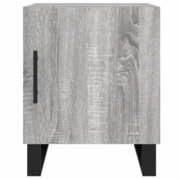 Berkfield Bedside Cabinets 2 Pcs Grey Sonoma 40X40X50 Cm Engineered Wood - thumbnail 7