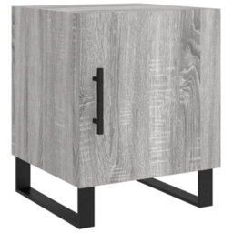 Berkfield Bedside Cabinets 2 Pcs Grey Sonoma 40X40X50 Cm Engineered Wood - thumbnail 6