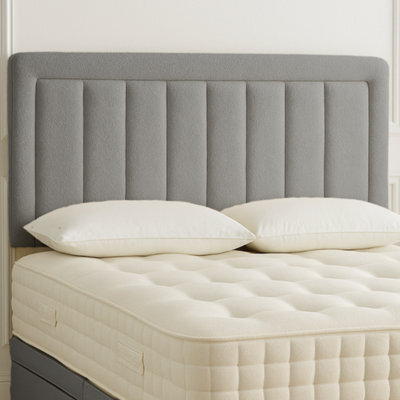 Urban Textures Ottoman Bed Arlo End Lift: Boucle Grey - image 1