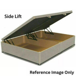 Urban Textures Ottoman Bed Arlo End Lift: Boucle Grey - thumbnail 2