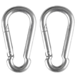 Kookaburra Galvanised Steel Easy Hoist Standard Fixing Kit For Shade Sail Fitting Garden Patio Accessory - thumbnail 3