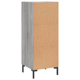 Berkfield Modern Sideboard Grey Sonoma 34.5X34X90 Cm Engineered Wood - thumbnail 8