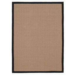 Loomed Beige Natural Jute Herringbone Pattern Stair Carpet Runner Rug 60Cm X 8000Cm - thumbnail 3