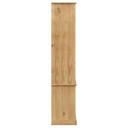 Berkfield Bookcase Vigo 85X35X170 Cm Solid Wood Pine - thumbnail 6