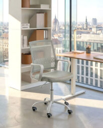 Beliani Modern Office Chair Ease Mint Green - thumbnail 2