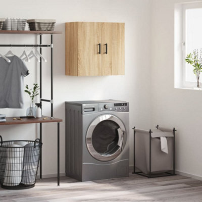 Vidaxl Wall Cabinet Sonoma Oak 60X31X60 Cm Engineered Wood - image 1