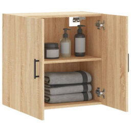 Vidaxl Wall Cabinet Sonoma Oak 60X31X60 Cm Engineered Wood - thumbnail 4