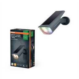 Osram Endura Outdoor Solar Security Wall Spot Light Daylight Sensor 55Lm Ip44 - thumbnail 2