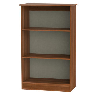 Trent Bookcase In Noche Walnut (Ready Assembled)