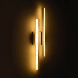 Living And Home Gold Dimmable Led Wall Light With Remote Control And Touch Switch,50Cm - thumbnail 1