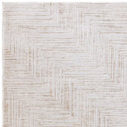Furniturebox Uk Savannah Cream Textured Cross Pattern Rug 120X170 - thumbnail 3