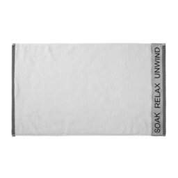 Catherine Lansfield Relax And Unwind Hand Towel White - thumbnail 4