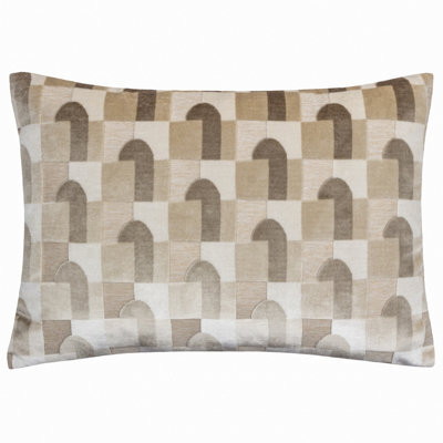 Paoletti Keela Cut Velvet Feather Rich Cushion - image 1