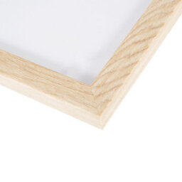 Happy Homewares Modern And Chic Oak Veneer Wood Effect A4 Certificate Frame For Wall Or Table - thumbnail 5