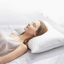 Casabella Duck Feather & Down Pillows Comfort For Restful Sleep Hypoallergenic & Anti Dust Mite 2 Pillows Uk Standard Size 48X74Cm - thumbnail 4