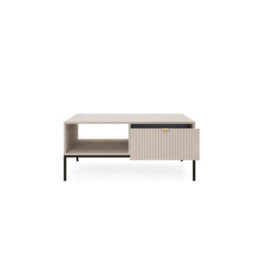 Arte Nova Coffee Table In Cashmere - Premium Laminated Board - W104Cm X D60Cm X H40Cm - thumbnail 3